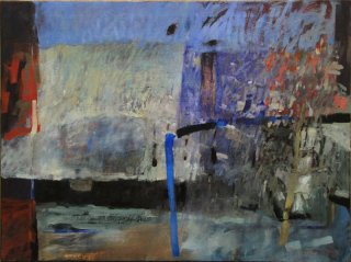 Aleksandra Zuba-Benn, W porannej mgle, 2010, olej płótno 90x120 cm